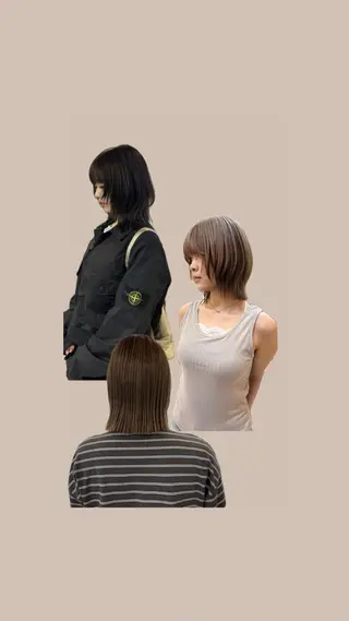 ミディアム カラー ナチュラル×透明感 /kazutoのヘアスタイル