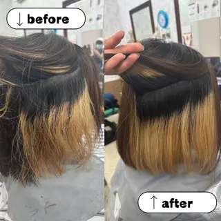 ミディアム パーマ 髪質改善のプロ✨りな さんのヘアスタイル