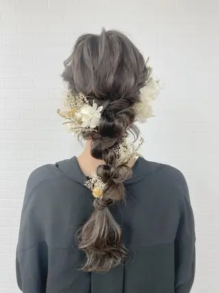 ロング ヘアアレンジ GRANLUSSO 〜グランルッソ駅前店所属・木口 嘉美のヘアスタイル