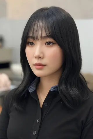 ミディアム 鎌倉 楓麻のヘアスタイル