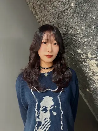 ロング カラー fuji koudaiのヘアスタイル