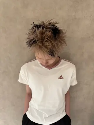 ショート メンズ 進藤 叶羽のヘアスタイル