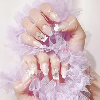 ネイル YuKi【韓国ネイル ワンホン 長さだし】のネイルデザイン