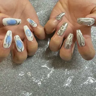 ネイル VIERU 🌈🎀💖のネイルデザイン