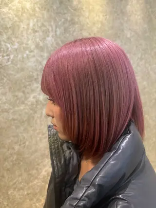 ミディアム アベ ミスズのヘアスタイル