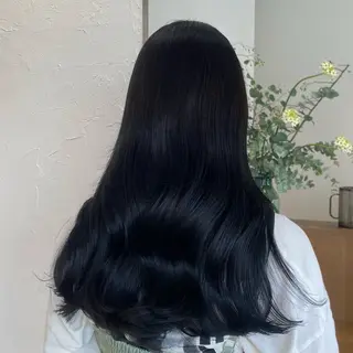 ロング カラー ダブルカラー/透明感 /Hikari💫のヘアスタイル