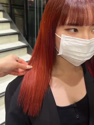 ロング カラー ✩似合わせカラー /レイヤー✩momoのヘアスタイル