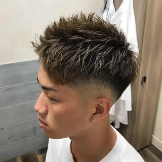 メンズ メンズ特化/パーマ/ フェードWATARUのヘアスタイル