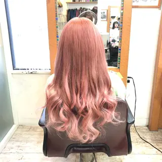 ロング カラー ヘアアレンジ リピート指名no.1 /ruiのヘアスタイル