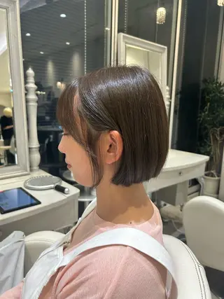 ショート カラー 透明感カラー 🪡ｷﾀﾊﾗ　ｶﾅのヘアスタイル