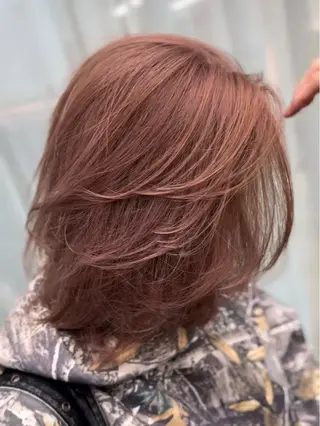 ミディアム SHU/レイヤー /韓国ヘアのヘアスタイル