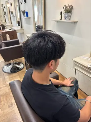 メンズ 古川 心のヘアスタイル