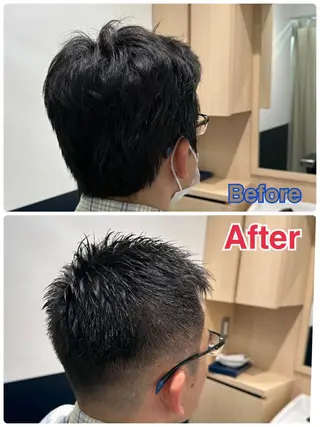 ショート メンズ 💈神技メンズカット 大沢カズキ✂︎のヘアスタイル
