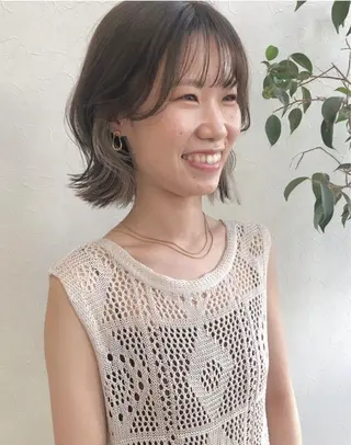 ショート カラー nakahara madokaのヘアスタイル