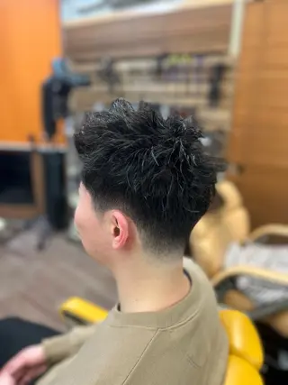 ショート メンズヘアササキ チバのヘアスタイル
