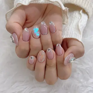 ネイル 🦋ネイルサロン ブラン🌈ゆりのネイルデザイン