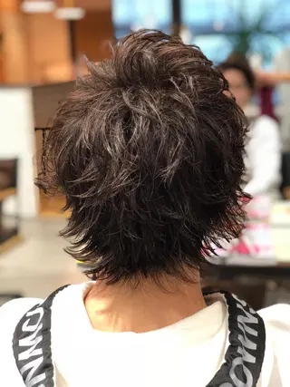 ショート パーマ メンズ 🔔支持率NO.1 🔔廣岡慶太のヘアスタイル
