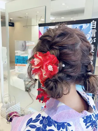 ヘアアレンジ MODE K's松原 YUMIのヘアスタイル