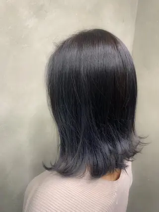 ミディアム 美髪✨髪質改善 &艶カラーmanaeのヘアスタイル