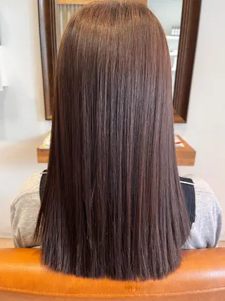 セミロング 笹原 紗弥加のヘアスタイル