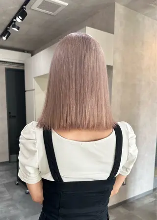 ミディアム カラー ヘアアレンジ JILL by charme所属・小山/透明感カラー/ レイヤー/中茎涼太のヘアスタイル