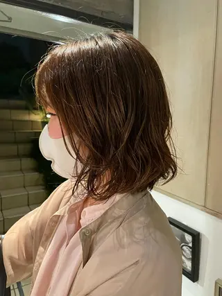 ミディアム パーマ まつ毛パーマ🐏 NANAMIのマツエク・マツパデザイン