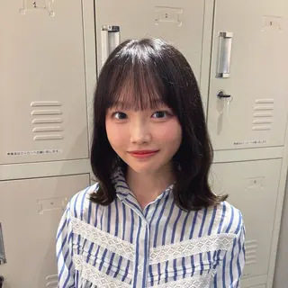 セミロング yumeha ‎✿  ‎のヘアスタイル