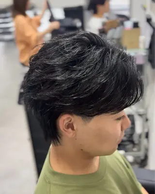メンズ 遠藤 健登のヘアスタイル