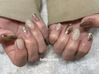 ネイル bellevy所属・藤原 はずきのネイルデザイン