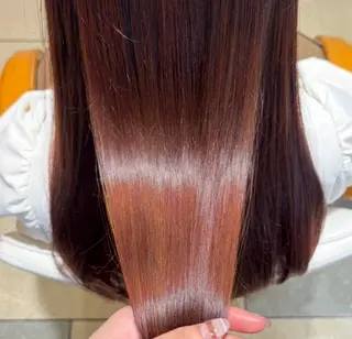 ロング カラー 透明感カラー/ くびれヘア/ユウユのヘアスタイル