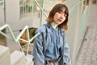 ショート LUCAS所属・fuchigami suzunoのヘアスタイル