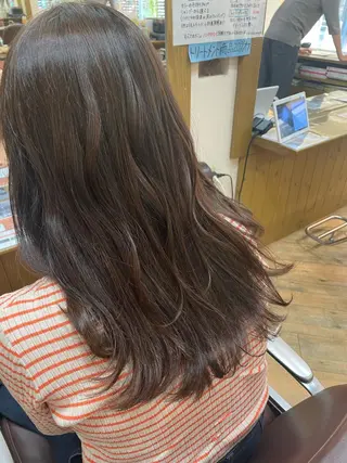 セミロング カラー ショートカット /堀内波玲のヘアスタイル