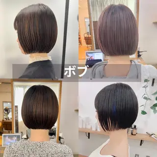 ショート ショートヘア、ボブ こやさん　コヤマのヘアスタイル