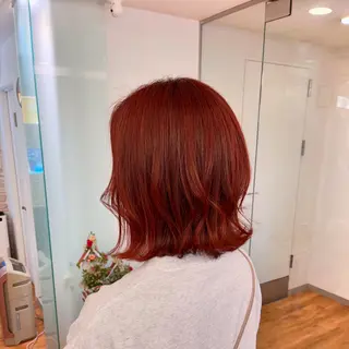 ミディアム カラー un.le.pont ルカ  🎨のヘアスタイル
