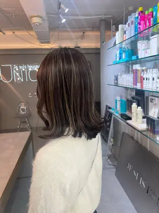 カラー メンズ je suis heureuse所属・ハイライトカラー 🌀ゆい❣️のヘアスタイル