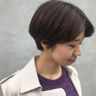 ショート カラー めざわ ゆうきのヘアスタイル