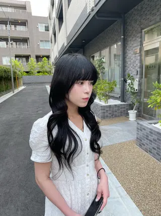 セミロング 透明感カラー🎨 磯部拓磨のヘアスタイル
