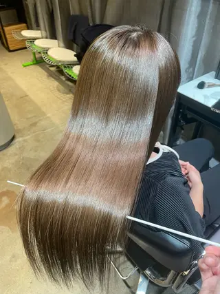 ロング 縮毛矯正/髪質改善 ヒカルのヘアスタイル