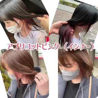 ミディアム 髪質改善カラー特化 井上秀樹のヘアスタイル