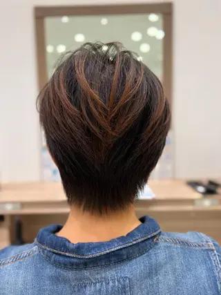 ショート 指原 仁のヘアスタイル