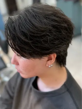 パーマ メンズ 垢抜けへの近道✂️ メンズ縮毛矯正/齊藤のヘアスタイル