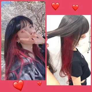 セミロング カラー EMANON新宿東口所属・新宿駅近♡個室 ♡関口三都季🌜のヘアスタイル