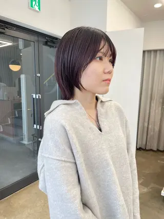 ショート カラー pole所属・【pole】 minaのヘアスタイル