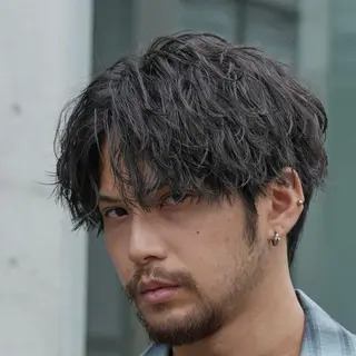 パーマ メンズ 仙台メンズパーマ/ fifth/丸山佳叶のヘアスタイル