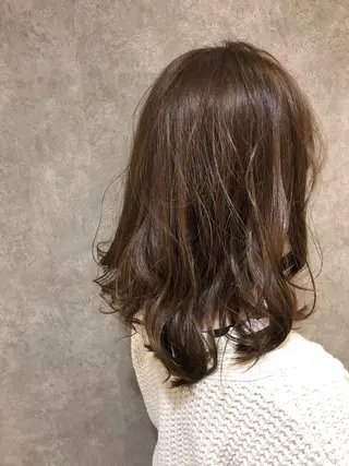 ミディアム カラー キッズ Lamp所属・ショート／透明感 カラー加治竜汰💡のヘアスタイル