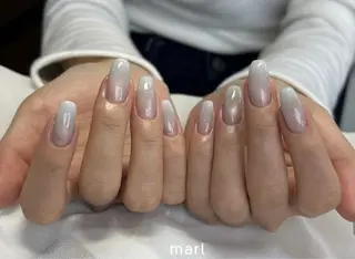 セミロング カラー marl -Msisnailsaon-西宮北口店【マール】所属・nailsalon marl yukiのネイルデザイン