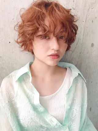 ショート 💖透明感カラー HAYATO💖のヘアスタイル