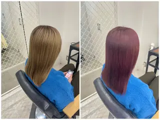 ロング カラー メンズ 暖色/艶髪/ 透明感カラー/なおとのヘアスタイル