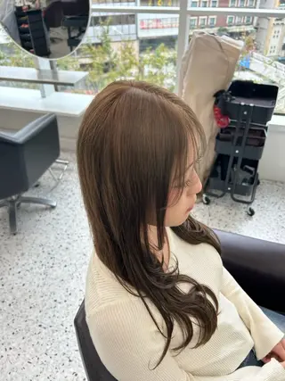 カラー ヘアアレンジ 🫧透明感／艶カラー 🫧Ryuseiのヘアスタイル