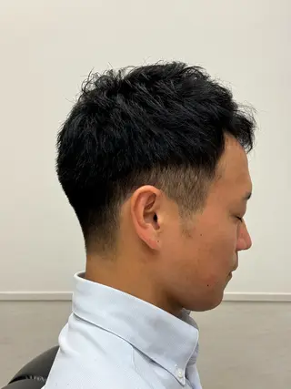 ミディアム メンズ YOSHIZAWA Inc. PREMIUM 築地所属・💈Hisa ／ 理容師💈のヘアスタイル